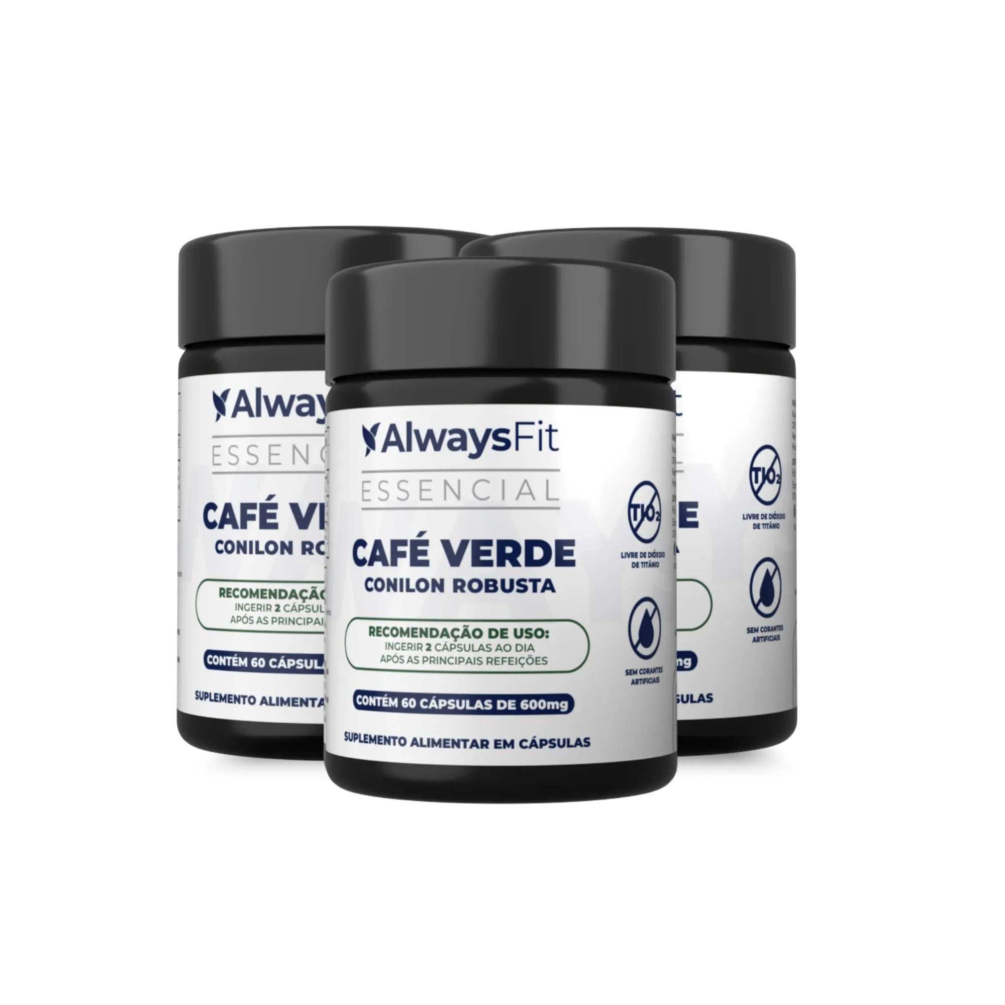 Café Verde — Suplemento alimentar em cápsulas