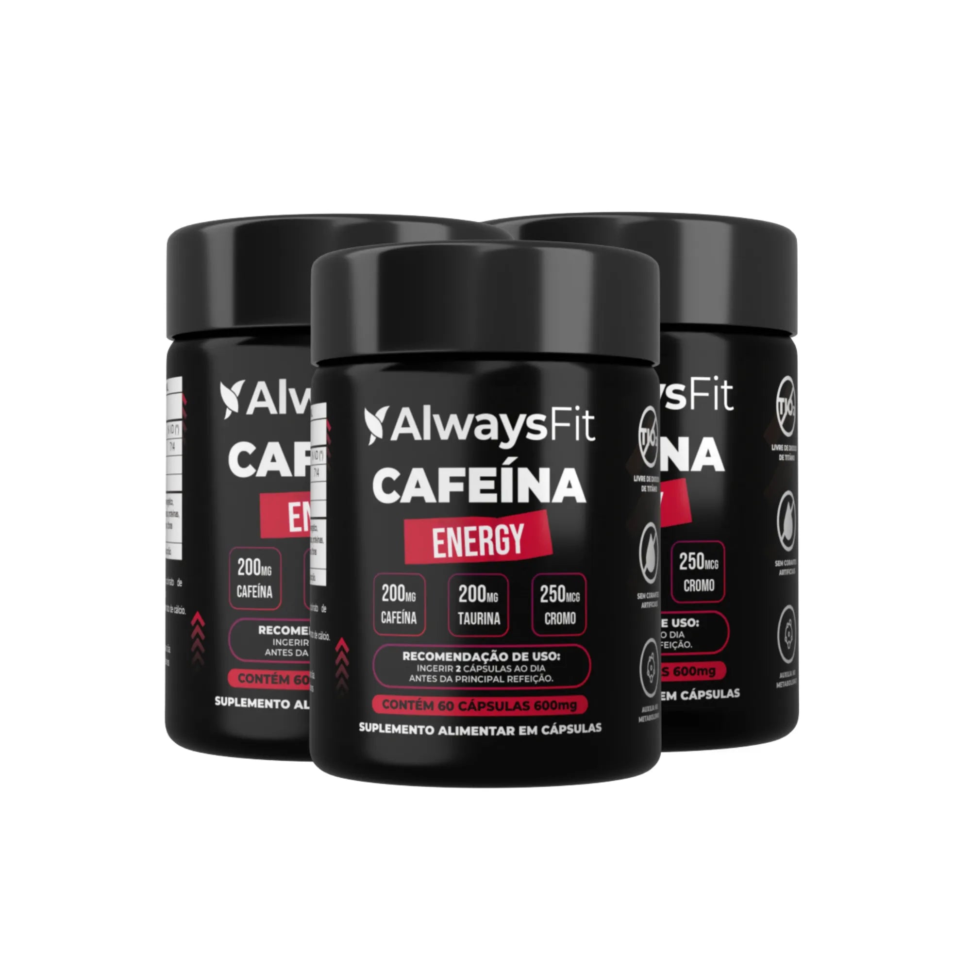 Cafeína Energy — Suplemento alimentar em cápsulas