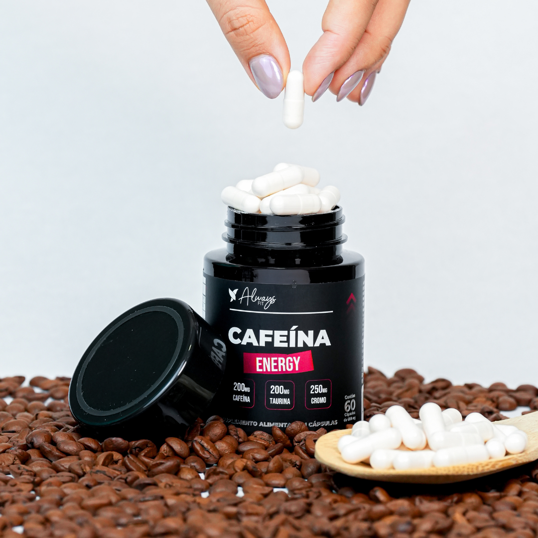 Cafeína Energy — Suplemento alimentar em cápsulas