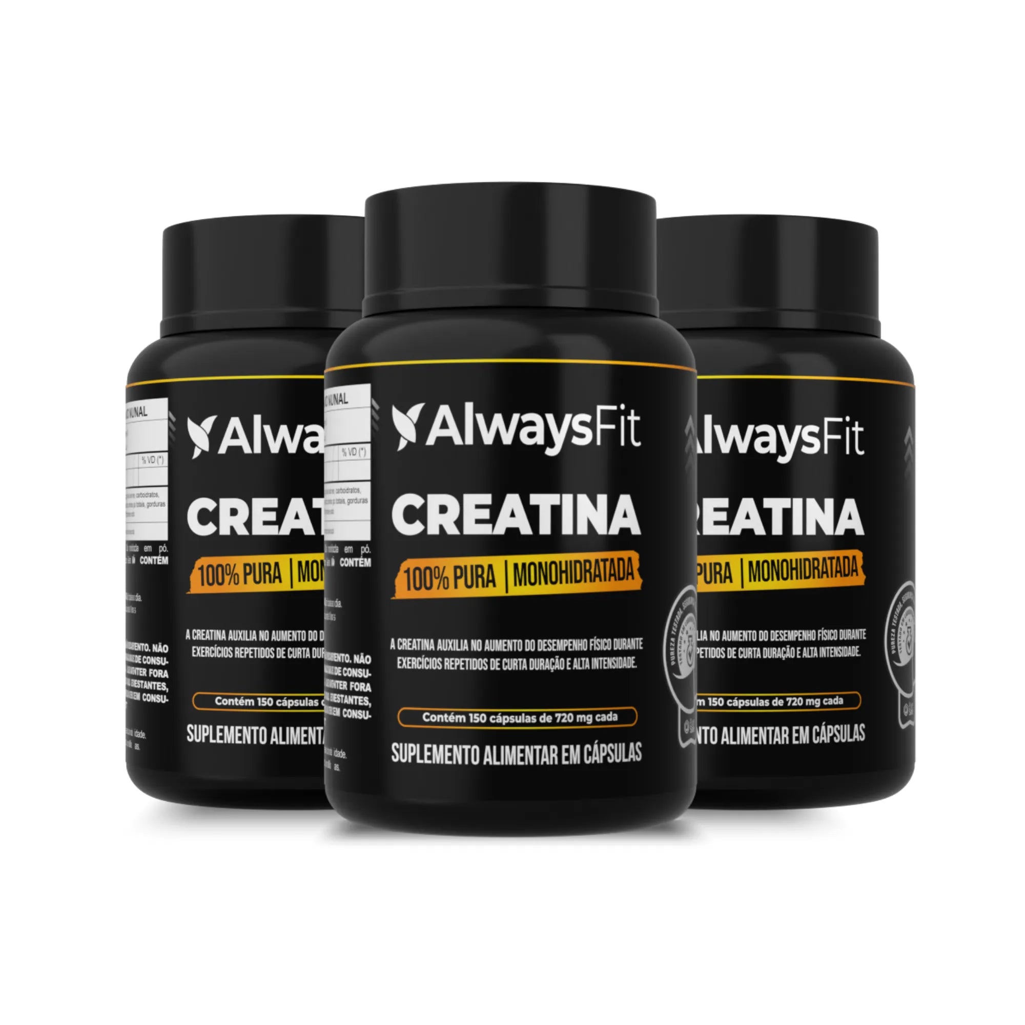 Creatina Monohidratada — Suplemento alimentar em cápsulas