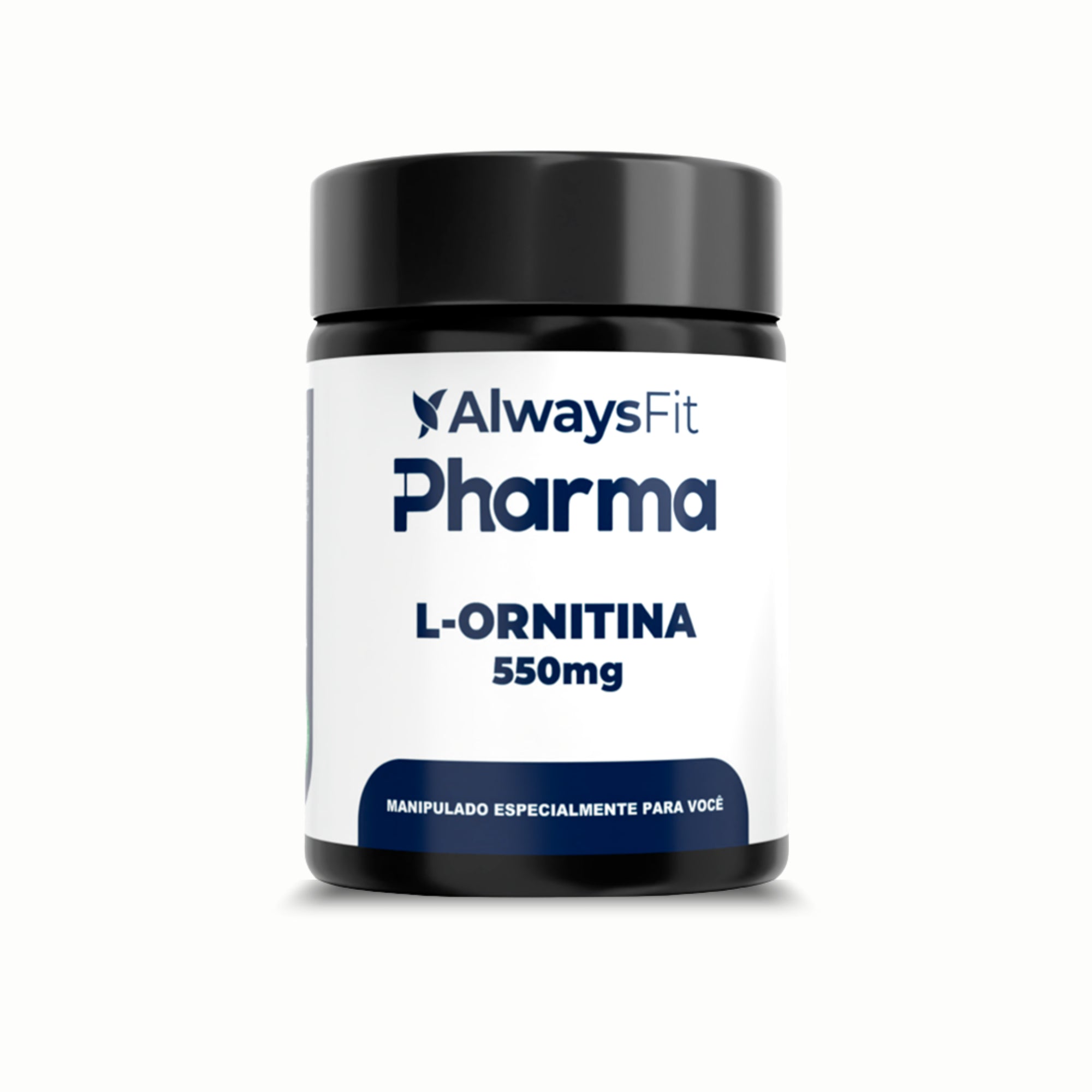 L-Ornitina 550mg – Suplemento alimentar com aminoácido essencial para o ciclo da ureia e função hepática