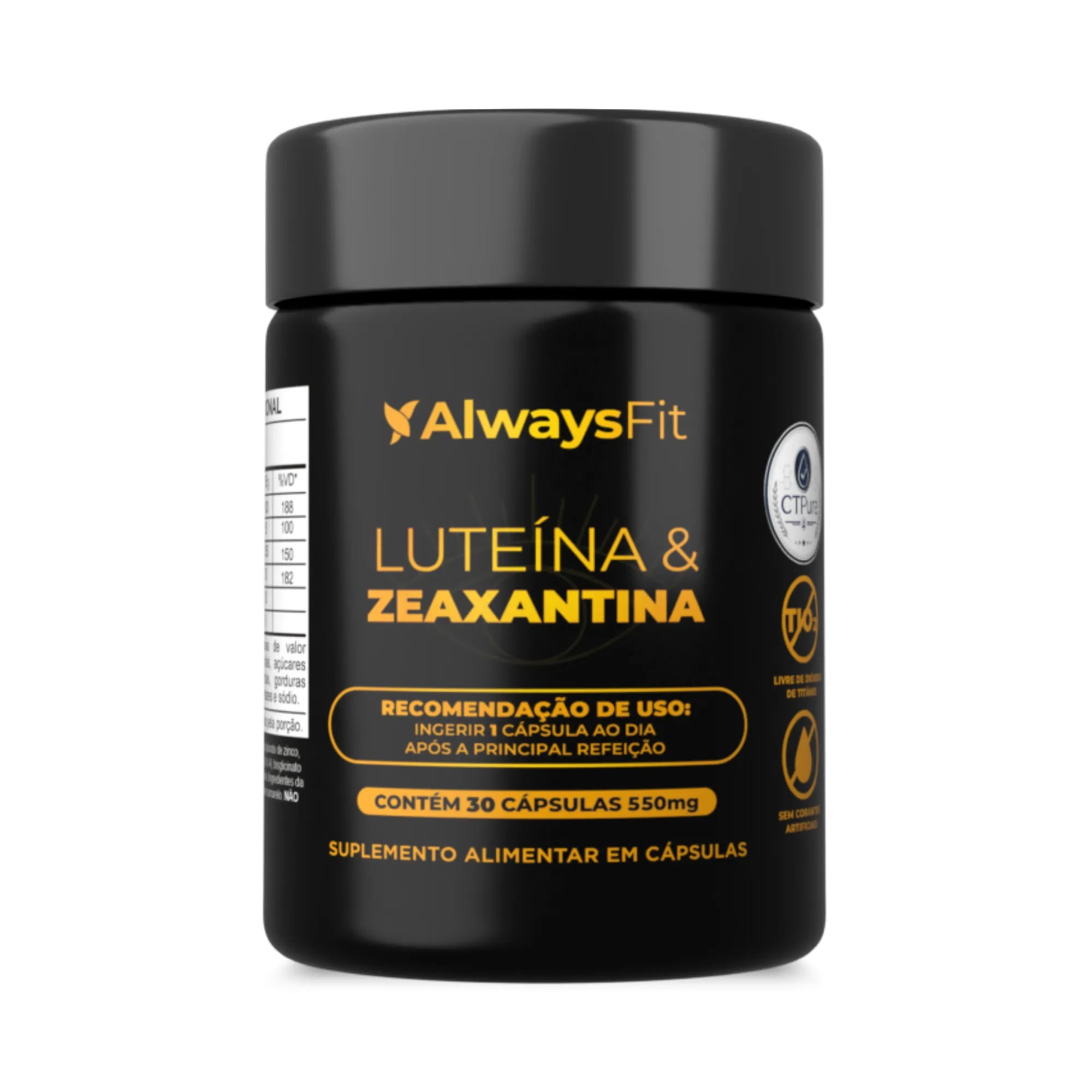 Luteína & Zeaxantina  — Suplemento alimentar em cápsulas