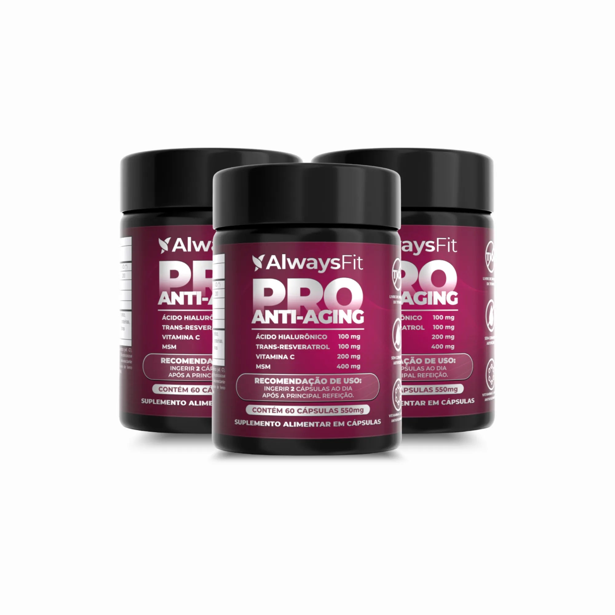 Pro Anti-Aging — Suplemento alimentar em cápsulas