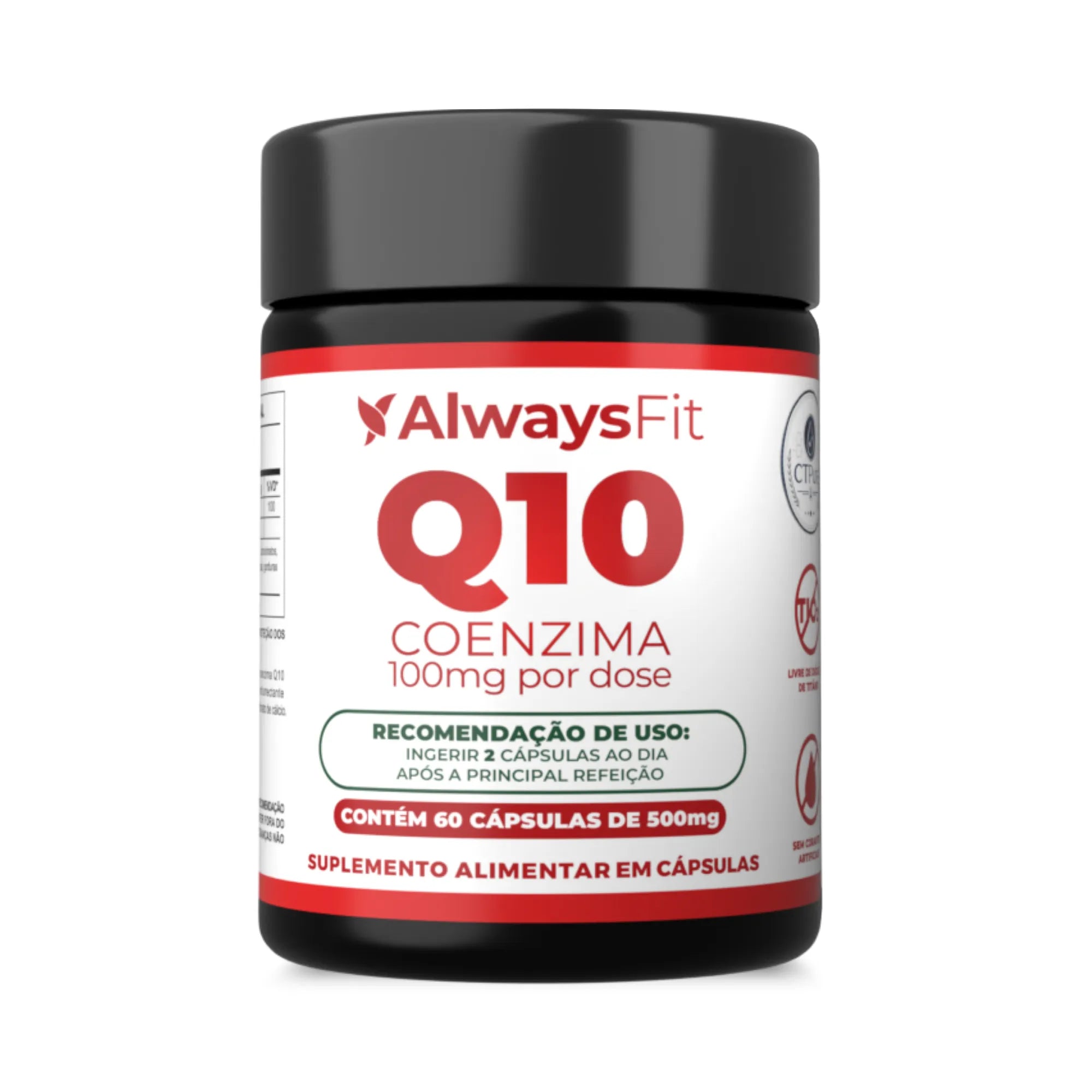 Coenzima Q10 — Suplemento alimentar em cápsulas